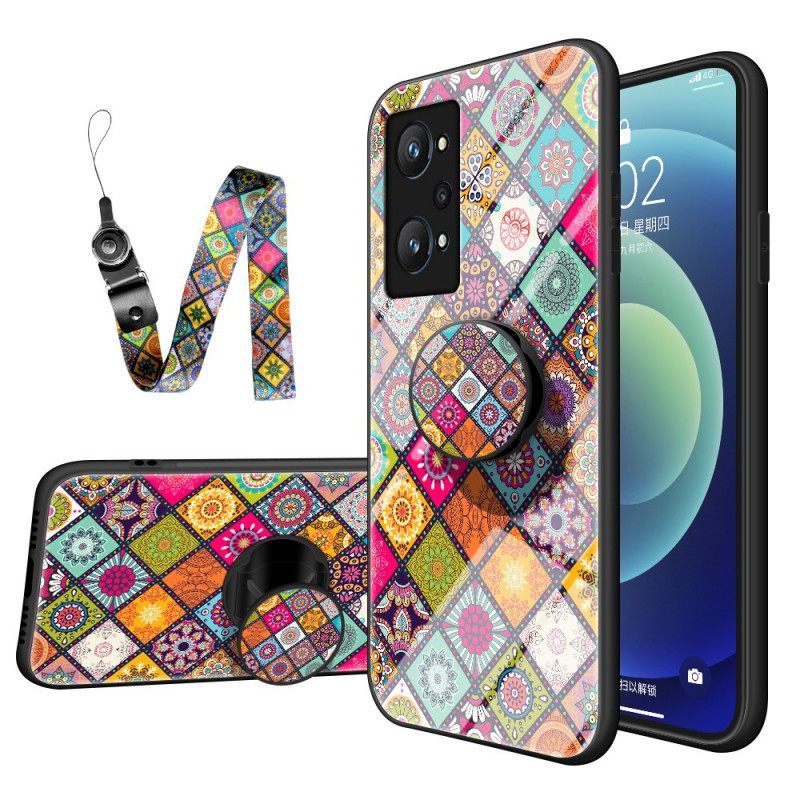 Θήκη Realme GT Neo 3T / Neo 2 Μαγνητική Θήκη Patchwork